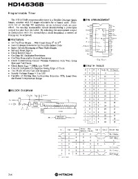 Datasheet HD14536 manufacturer Hitachi