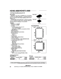 Datasheet HD407L4808H manufacturer Hitachi