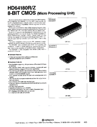 Datasheet HD64180RP-10 производства Hitachi