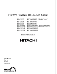 Datasheet HD6433937 производства Hitachi