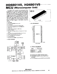 Datasheet HD6801V0 производства Hitachi