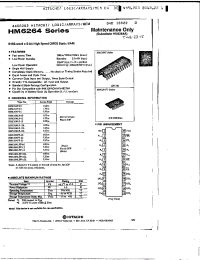 Datasheet HM6264LP-10 manufacturer Hitachi