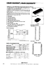 Datasheet HN613256FP manufacturer Hitachi