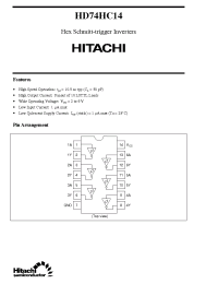 Datasheet TTP-14D manufacturer Hitachi