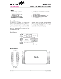 Datasheet HT62L256-28TSOP-A manufacturer Holtek
