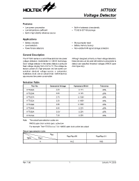 Datasheet HT7033A manufacturer Holtek