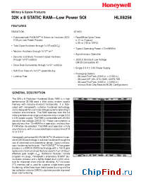 Datasheet HLX6256 manufacturer Honeywell