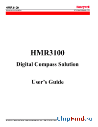 Datasheet HMR3100 manufacturer Honeywell