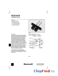 Datasheet HOA1879 manufacturer Honeywell