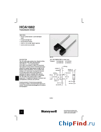 Datasheet HOA1882 manufacturer Honeywell