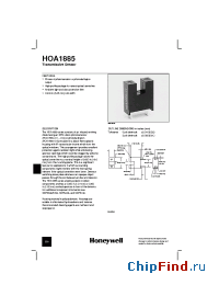 Datasheet HOA1885-013 manufacturer Honeywell