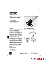 Datasheet HOA1887-011 manufacturer Honeywell