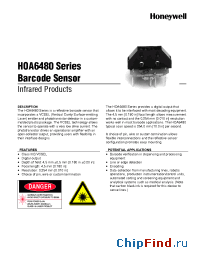 Datasheet HOA6480-002 manufacturer Honeywell