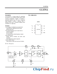 Datasheet GL3276A manufacturer Hynix