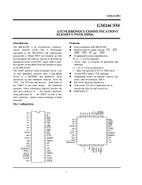 Datasheet GM16C550 manufacturer Hynix