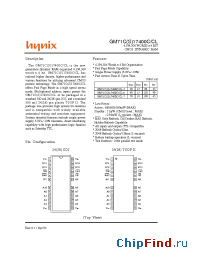 Datasheet GM71CS17400CL manufacturer Hynix