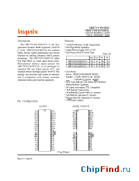 Datasheet GM71V18160C manufacturer Hynix
