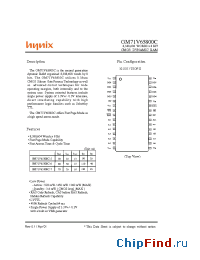 Datasheet GM71V65800C-6 manufacturer Hynix