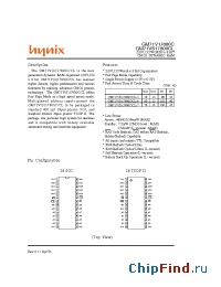 Datasheet GM71VS17800CT/CLT-5 manufacturer Hynix