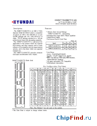 Datasheet GMM77316280CTG manufacturer Hynix