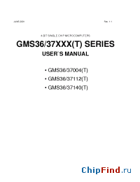 Datasheet GMS36004T manufacturer Hynix