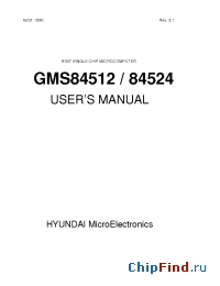 Datasheet GMS84524 manufacturer Hynix