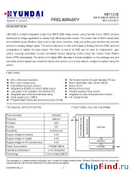 Datasheet HB7121BELECTRONICS manufacturer Hynix
