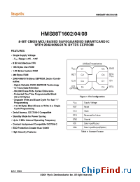 Datasheet HMS88T1602 manufacturer Hynix