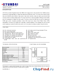 Datasheet HV7121B manufacturer Hynix