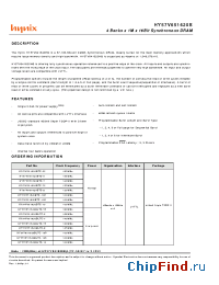 Datasheet HY57V651620BLTC-10 manufacturer Hynix