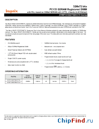 Datasheet HYM71V32D735HCT4-K manufacturer Hynix
