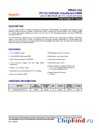 Datasheet HYM7V63801BTFG manufacturer Hynix