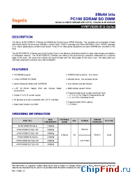 Datasheet HYM7V65801BLTQG manufacturer Hynix