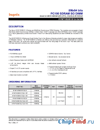 Datasheet HYM7V65801BLTQG-10S manufacturer Hynix