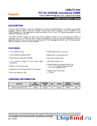 Datasheet HYM7V73A1601BTFG-P manufacturer Hynix