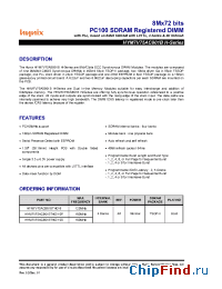 Datasheet HYM7V75AC801BTHG-10S manufacturer Hynix