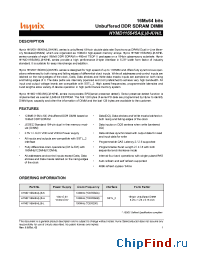 Datasheet HYMD116645AL8 manufacturer Hynix