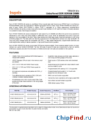 Datasheet HYMD116645DL8J manufacturer Hynix