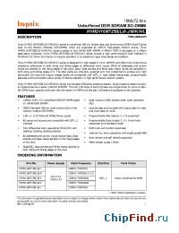 Datasheet HYMD116M725B8 manufacturer Hynix