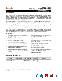 Datasheet HYMD132725B8J manufacturer Hynix