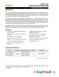 Datasheet HYMD132G725A4 manufacturer Hynix