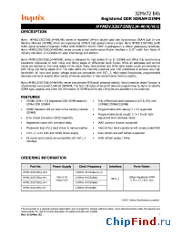 Datasheet HYMD132G725B4 manufacturer Hynix