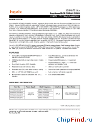 Datasheet HYMD212G726ALS4-H manufacturer Hynix