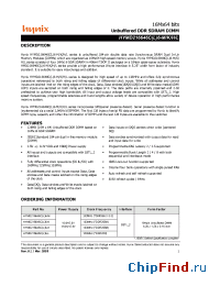 Datasheet HYMD216646CL6-K manufacturer Hynix