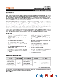 Datasheet HYMD216726AL6-K manufacturer Hynix