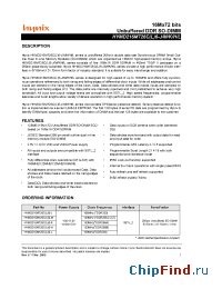 Datasheet HYMD216M726CL6-K manufacturer Hynix