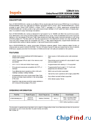 Datasheet HYMD232646BL8J manufacturer Hynix