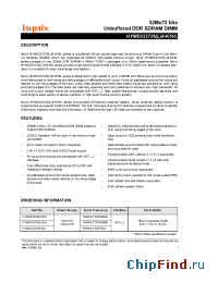 Datasheet HYMD2327268 manufacturer Hynix