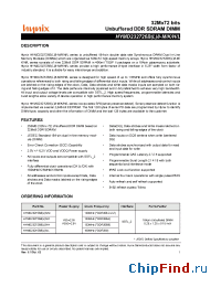 Datasheet HYMD232726BL8-K manufacturer Hynix