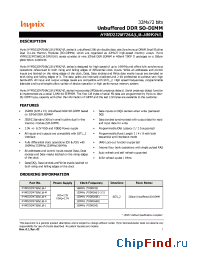 Datasheet HYMD232M726AL8-M manufacturer Hynix